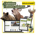 Jägerschmiede Prüfungsvorbereitungs-Paket – Audiotrainer & Simulation Jagdprüfung