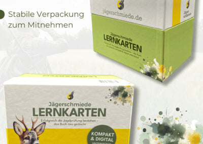 Jägerschmiede Lernkarten – 8 Themengebiete