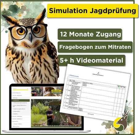 Jägerschmiede Simulation Jagdprüfung