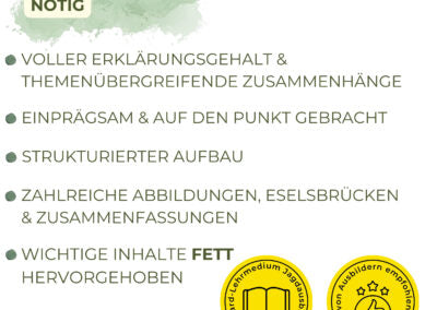 Jägerschmiede Lernhefte – 8 Themengebiete